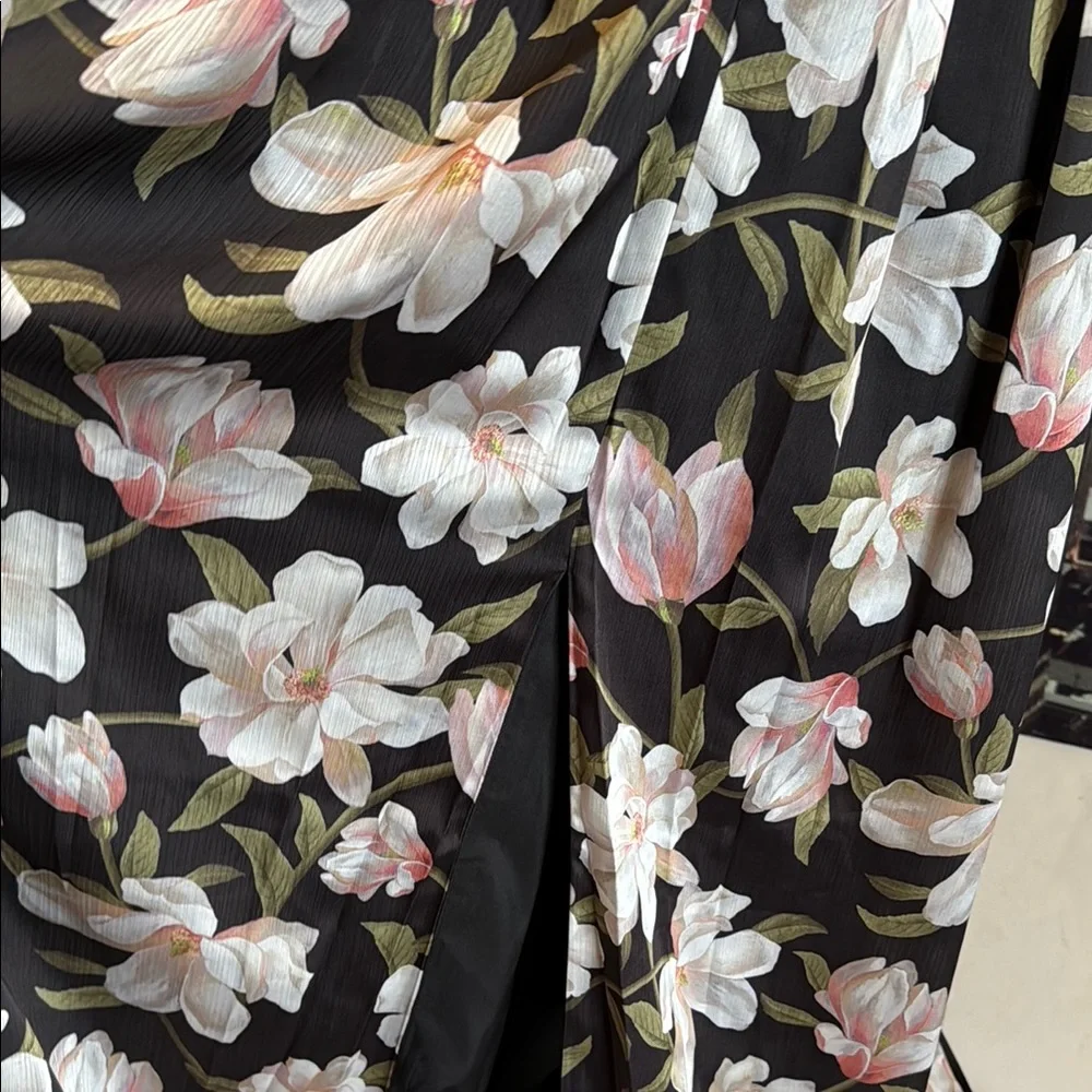 Sachin & Babi Floral Maxi Dress with Spaghetti Straps - Picture 5 of 9